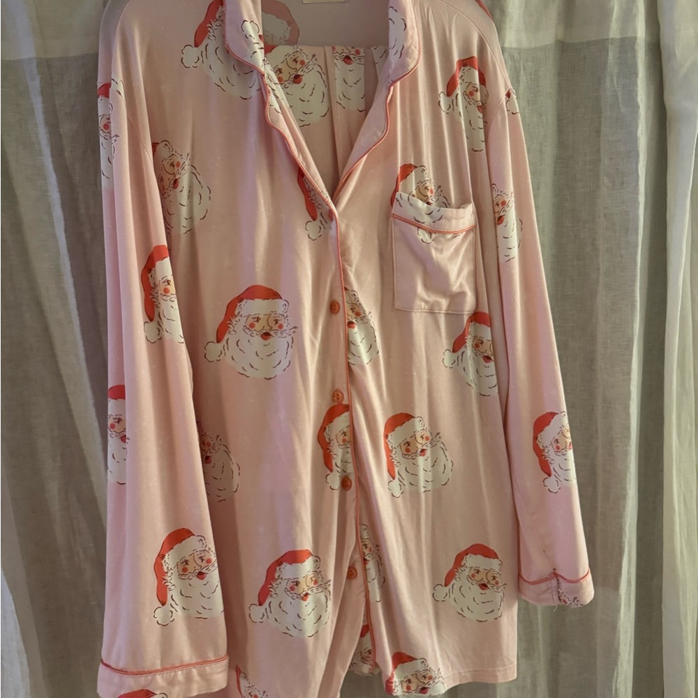 In my Sundays Santa Claus Pajamas